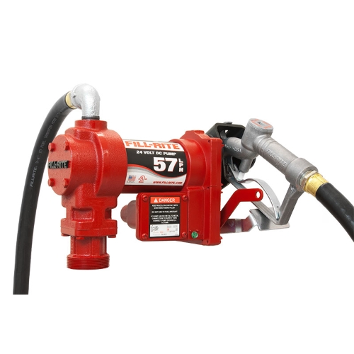 Fill-Rite FR2410G 24v DC Pump 15 GPM Manual Nozzle - Fast Shipping - Consumer Petroleum Pumps